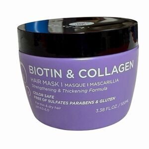 Luseta Biotin & Collagen Hair Mask 3.38 fl oz Sulfate-Free Repair